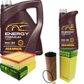 MANNOL 6L Energy Premium 5W-30+MANN-FILTER Filterpaket für Superb 3U4 2.5