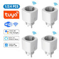 16A Smart Steckdose Tuya WIFI WLAN Home Socket Alexa Google Fernbedienung Timer