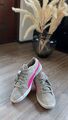 Puma Sneaker grau/pink Stoff Gr. 40,5