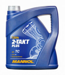 Mannol 2-Takt Plus 7204 Zweitakt Motoröl teilsynthetisch 4 Liter
