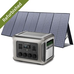 ALLPOWERS R2500 Solargenerator 2500W Powerstation mit Solarpanel Set