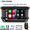 CarPlay Autoradio Android GPS Navi RDS Für VW GOLF 5 6 Passat Touran Tiguan EOS