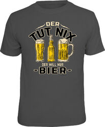Bier T-Shirt Sprüche Kneipe Herren Geschenke Mann Biertrinker Shirts Männertag