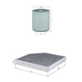 KNECHT FILTER-PAKET SET passend für AUDI A6 C7 A7 4G 2.8+3.0 TDI TFSI