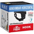 Für VW Passat CC B6 08-12 Hook Anhängerkupplung abnehmbar + 13polig spezifisch