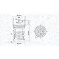 ORIGINAL® Magneti Marelli Thermostat, Kühlmittel für VW UP! POLO VI POLO V