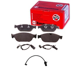 Zimmermann BREMSBELÄGE VORNE passend für AUDI A6 A7 A8 PR: 1LL 1LF 1ZK 1KZ 1LG