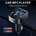 Bluetooth FM Transmitter KFZ Auto Radio MP3 Player Dual USB Ladegerät Adapter