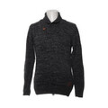 !Solid, Strickpullover, Größe: M, Schwarz/Grau, Baumwolle, Herren #Ivs