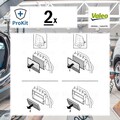 2x ORIGINAL® Valeo 716008 Filter, Innenraumluft Aktivkohle für Daf Cf 85