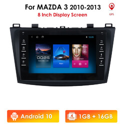 Für Mazda 3 2010-2013 Android10.0 Autoradio Stereo GPS NAVI SAT WIFI SWC BT DAB+