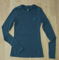 ODLO Merino-Shirt Funktions-Shirt XS (34 Maße) Langarmshirt Ski-Unterhemd petrol