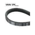 Keilrippenriemen SKF VKMV 3PK890 passend für HONDA RENAULT TOYOTA LEXUS
