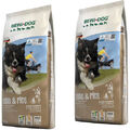 2 x 12,5 kg Bewi Dog Lamb & Rice