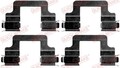Quick Brake 109-1679 Zubehörsatz, Scheibenbremsbelag für AUDI FORD SEAT SKODA Br