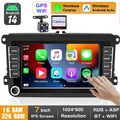 Für VW Golf 5 6 Plus Touran Caddy Jetta Autoradio Android 15 Apple Carplay NAVI