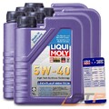 6x 1 L LITER LIQUI MOLY LEICHTLAUF HIGH TECH 5W-40 MOTOR-ÖL MOTOREN-ÖL 50047910