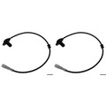 2X TEXTAR ABS-SENSOR RADDREHZAHL VORNE passend für OPEL COMBO CORSA TIGRA