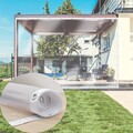 PVC Transparente Plane mit Ösen Wasserdicht Reißfeste Abdeckplane Fensterplane ⭐