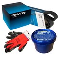 DAYCO Keilrippenriemensatz mit Rollen + Handschutz für GALAXY II S-MAX 2.0D
