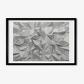 Tulup Bild MDF gerahmte Wand Dekor 60x40cm 3D-Abstraktion.