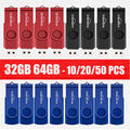 20x 30x 50x USB Stick 2.0 Memory Speicherstick 32GB 64GB Expansion Flash Drives