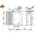 1x Kompressor, Klimaanlage NRF 32082 passend für OPEL VAUXHALL GENERAL MOTORS