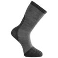 WOOLPOWER SKILLED LINER-Socke Classic - dark grey/grey
