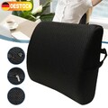 Rückenstützkissen Memory Foam Lendenkissen für Bürostuhl Auto Lordosenstütze ,