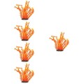  5 Pieces Aquarienlandschaft Aquarium Kunstpflanzen Wasserpflanzen Für