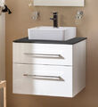 Fackelmann OXFORD Badmöbelset 3-teilig Badschrank in Weiß Möbel Made in Germany