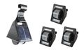 3er-Set Solar Solarlampen Zaunleuchte Aussenlampe Gartenlicht Dachrinnenleuchten