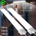 LED Röhren Feuchtraumleuchte 60/120/150CM Deckenleuchte Werkstatt Garage Lampe 