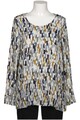 SAMOON by Gerry Weber Bluse Damen Oberteil Hemd Hemdbluse Gr. L Grau #uol7bg5