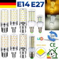 E27 E14 LED Glühbirnen Birne Mais Licht Leuchtmittel Warmweiß Kaltweiß Lampe 12W