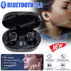 TWS 9D Kopfhörer Bluetooth 5.2 Touch Control In-Ear Ohrhörer Wireless Headset DE