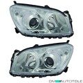 Hauptscheinwerfer SET H11 HB3 mit Motor passt für Toyota RAV 4 III 09-10