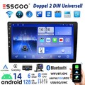 6+128G 8Kern Autoradio Android 14 Carplay 2DIN GPS NAVI RDS Bluetooth DVR KAM BT