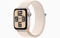 Apple Watch SE 2. Gen GPS 40mm Starlight Aluminium Case Starlight Sport Loop
