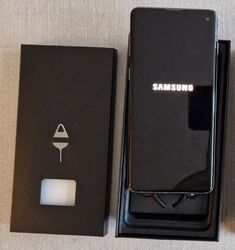 Samsung Galaxy S10 SM-G973F/DS - 128GB - Prism Black (Ohne Simlock) (Dual-SIM)