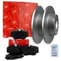 TRW Bremsscheiben Ø239mm + Beläge vorne passend für VW Golf 1H1 Vento Seat Ibiza
