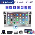 DAB Für Opel Corsa C Astra H Combo Autoradio Apple Carplay Android 13 32G BT KAM