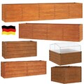 Cortenstahl Hochbeet Pflanzbeet Gemüsebeet Gartenbeet Pflanzkasten Blumenbeet
