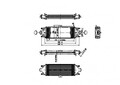 Ladeluftkühler für Iveco Daily III 2.3 2.8 3.0 Pritsche IV Hart 1999 - 2014