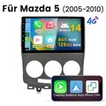 Android14 DAB+ Für Mazda 5 CR19 2005-2010 Autoradio GPS Carplay WIFI BT 128G SWC