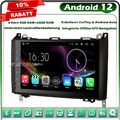 8-Kern Android 12 GPS Autoradio Mercedes A/B Klasse Sprinter Viano VW Crafter BT