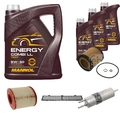FEBI BILSTEIN Inspektionspaket 8L MANNOL Energy Combi LL 5W-30 für BMW 3er E90