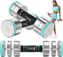 Kurzhanteln Steel Hantelset Gewichte Fitness Aerobic 2er Set Hantelscheiben NEU