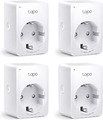 TP-Link Tapo Smart Home WLAN WiFi Steckdose Tapo P100 EU Google Home 4er Pack