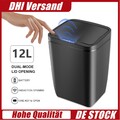 12 Liter Automatik Mülleimer mit Smart Sensor Küche Abfall l Mülleimer Küche DHL